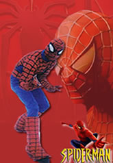 Spiderman Personaje en fiestas y eventos infantiles
