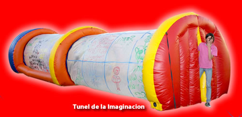 Túnel de la Imaginación para Eventos Empresariales juegos Inflables